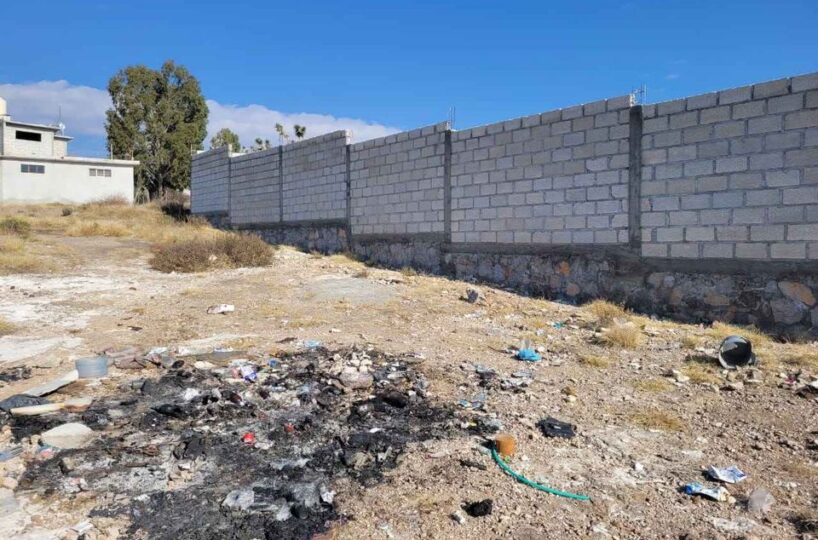 01- Terreno de 138 metros m2 Pachuca