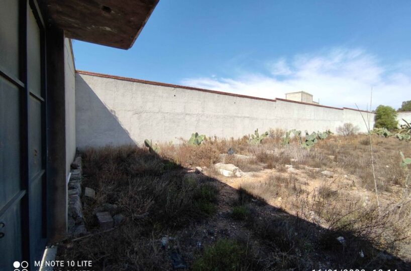 Terreno Bardeado Pachuca