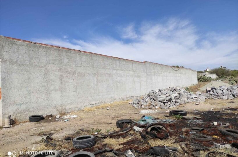 Terreno Bardeado Pachuca