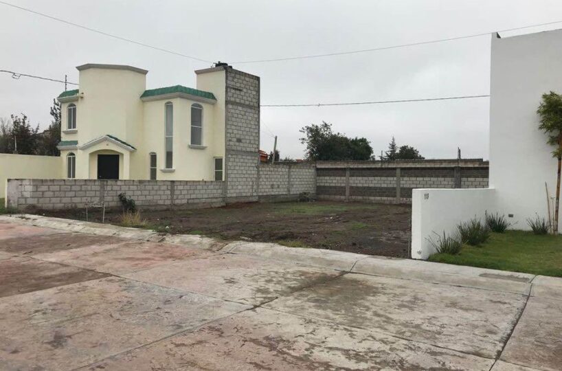 Lote residencial san antonio pachuca